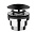 Донный клапан для раковины Cezares CZR-SAT10-NOP, черный