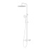 Душевая стойка Cezares Leaf LEAF-CDA-30-L-BIO белый матовый