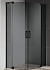 Пристенный профиль Cezares Slider SLIDER-R2-WL/SSN-NERO черный