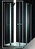 Дверь для душевого уголка Cezares ELENA-W-60/60-P-Cr-L стекло punto