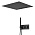 Душевая система Cezares Leaf LEAF-DSIS-T-50-NOP черный матовый