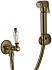 Гигиенический душ со смесителем Cezares DIAMOND-KS-02-Sw, бронза