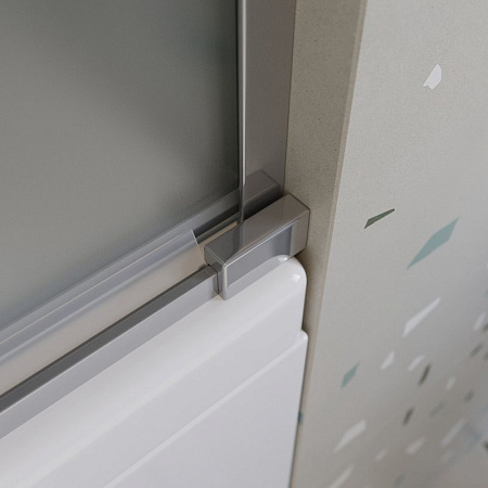 Шторка на ванну Cezares Tandem Soft-VF-2-180/145-P-Cr