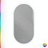 Зеркало Cezares 50х95 CZR-SPC-ELS-500-950-RGB-TCH с подсветкой