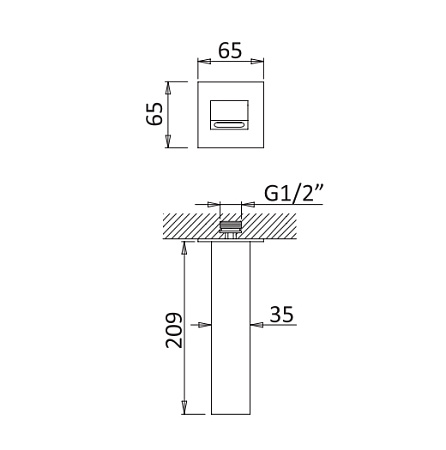 Излив для ванны Cezares Porta PORTA-SC-SR sunrise