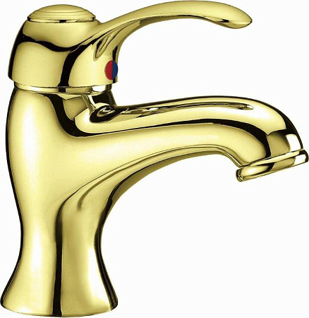 Смеситель для раковины Cezares LIRA-C-LS1-03, золото