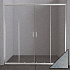 Душевая дверь в нишу BelBagno UNIQUE-BF-2-170/200-P-Cr стекло punto