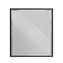 Зеркало Cezares 100х90 CZR-SPC-INT-1000-900-LED-TCH-WARM-TIT с подсветкой, титан