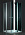 Дверь для душевого уголка Cezares ELENA-W-60/60-P-Cr-R стекло punto