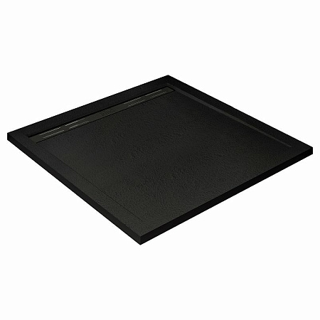 Поддон для душа Cezares Tray AS 90x90 TRAY-AS-A-90-30-NERO, черный матовый