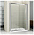 Душевая дверь Cezares Pratico-BF-1-155-C-Cr прозрачное стекло