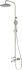 Душевая система Cezares Stylus STYLUS-CVD-IN сатин