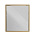 Зеркало Cezares 100х90 CZR-SPC-INT-1000-900-LED-TCH-WARM-BORO с подсветкой, брашированное золото