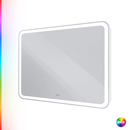 Зеркало Cezares 120х80 CZR-SPC-MC-1200-800-RGB-TCH с подсветкой