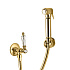 Гигиенический душ со смесителем Cezares DIAMOND-KS-03/24-Sw, золото