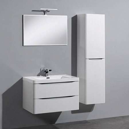 Шкаф-пенал BelBagno LUXURY/SOFT-1500-2A-SC-BL-RIGHT bianco lucido