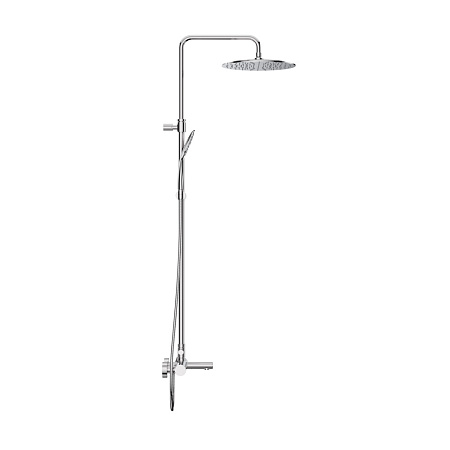 Душевая стойка Cezares Leaf LEAF-CVDA-30-L-01 хром