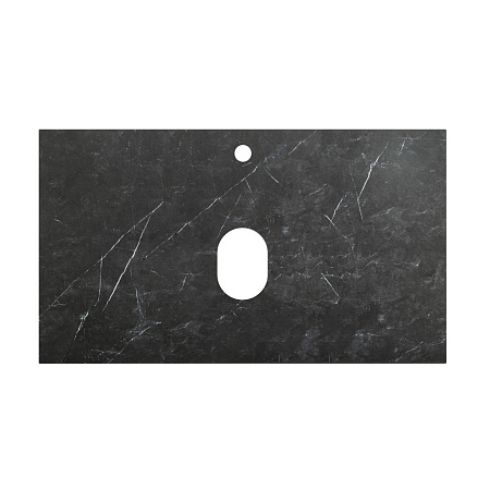 Столешница Cezares Slider 81.6 SLD-80/48-MNO Marmo Nero Opaco