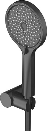 Смеситель для ванны с душем Cezares Stylus STYLUS-VD-NOP черный матовый, с душевым гарнитуром