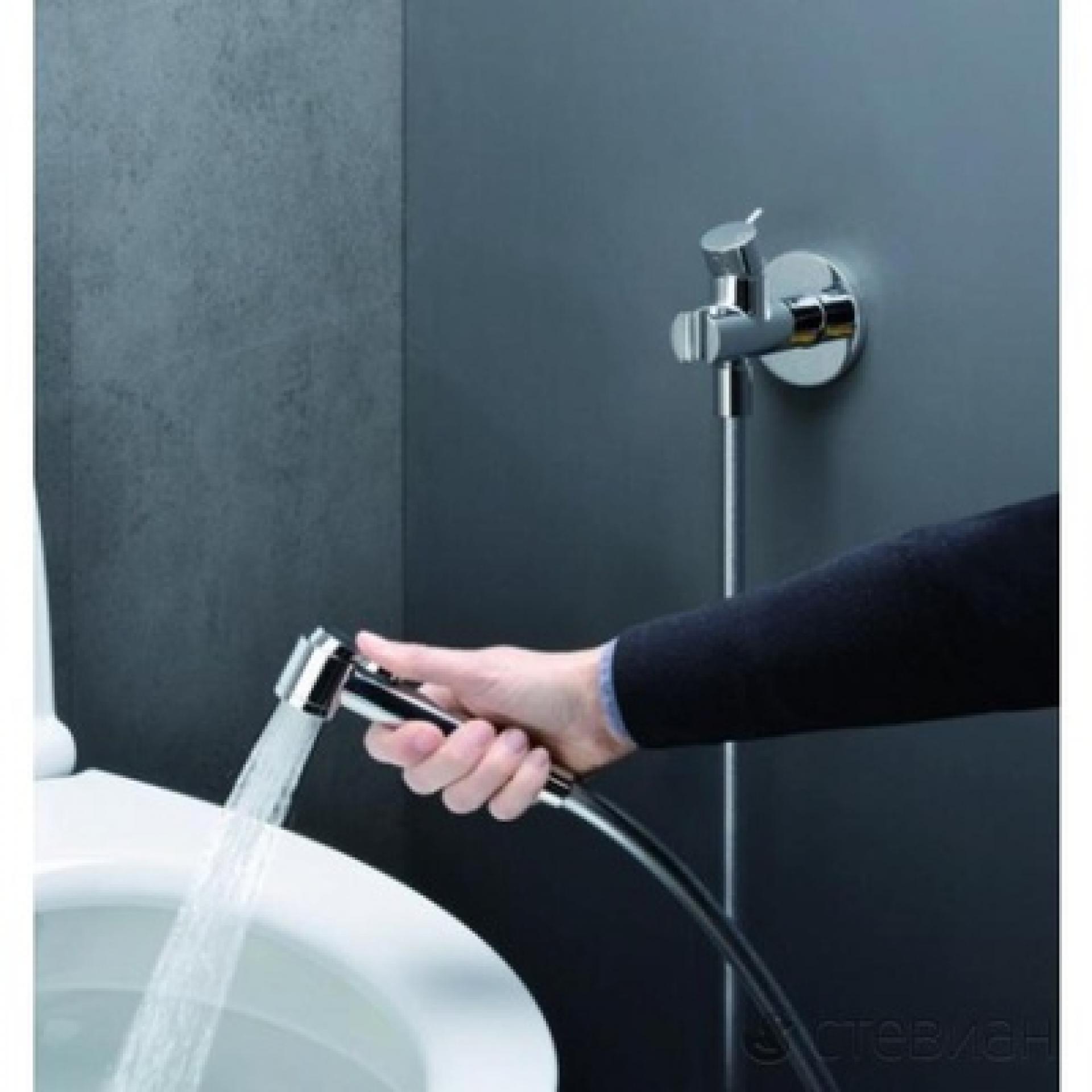 Гигиенический душ со смесителем Cezares DIAMOND-KS-01-Sw, хром