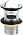 Донный клапан для раковины BelBagno BB-PCU-05-CRM, хром