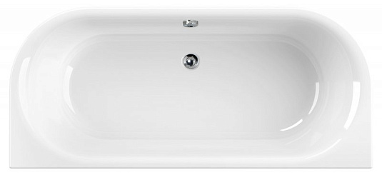 Акриловая ванна 180х80 см Cezares METAURO-wall-180-80-40-W37
